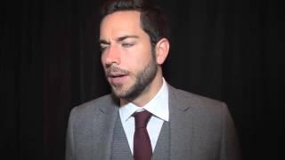 Zachary Levi Interview at 'First Date' Opening Night