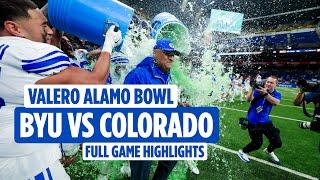 ALAMO BOWL 2024 | BYU vs Colorado | FULL GAME HIGHLIGHTS | BYU Football