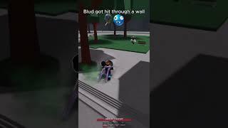 Blud flinched  #roblox #saitamabattlegrounds #thestongestbattlegrounds #robloxfight