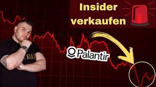 Insider verkaufen Palantir - Crasht die Aktie jetzt?