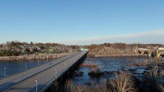 DRONE VIDEO: Snow day in Richmond on Jan. 3