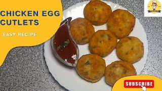 RAMZAN SPECIAL CHICKEN EGG CUTLETS By (kitchen with asia)