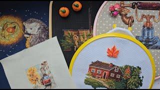 17. ГОТОВЫЕ работы, СТАРТЫ и продвижения. Panna, Риолис, Кларт, Алиса. #crossstitch #embroidery