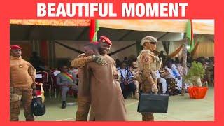 Burkina Faso Heroes Award Day : Captain Ibrahim TRAORE The president had A Moment With The Heroes