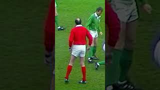 I think the qualifications to be a referee in rugby are a bit different now...