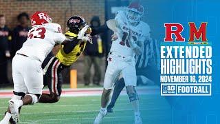 Rutgers at Maryland | Extended Highlights | Big Ten Football | 11/16/2024