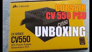 Corsair CV Series CV550 - UNBOXING