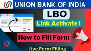 Union Bank LBO 2024 | Local Bank Officer | Link Activate | Live Form Filling with Prakul Sir