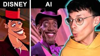 Reacting to AI Generated DISNEY VILLAINS (1950's Hollywood Star Edition)