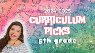 5th Grade Curriculum Picks | 2024-2025 School Year | Secular / Neutral Homeschool Family