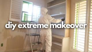 Young mom gives bedroom a diy extreme makeover! || Bedroom Decorating Ideas || bedroom makeover diy