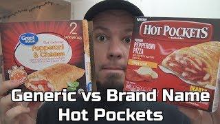 Generic vs Brand Name Battle - Hot Pockets