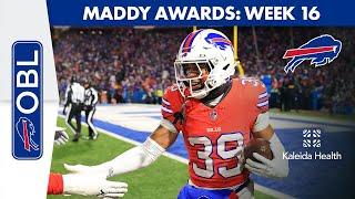 The Maddy Awards: Accolades Following Bills Win Over The Patriots | One Bills Live | Buffalo Bills