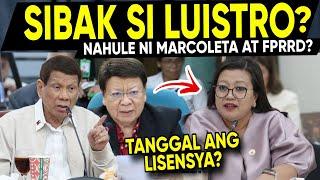 HETO NAKAKABILIB! FPRRD at CONG.MARCOLETA PENATATANGGA/LAN na ng LlSENSYA si LUlSTR0 Bilang ABUGAD0?