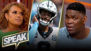 Is benching Bryce Young a premature move by the Panthers? | NFL | SPEAK