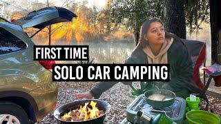 First Time: Solo Car Camping | Subaru Forester