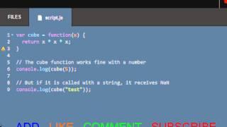 Codecademy: Javascript Lessons- 12- Understanding Parameters