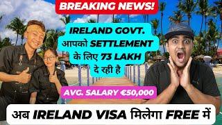  Ireland is Paying Rs. 73 Lakh to Settle | Ireland FREE Visa In 5 Days | Jobs In Ireland 