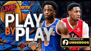 New York Knicks vs Toronto Raptors Play-By-Play Show (12/23/24)