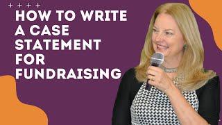 How to write a case statement for fundraising