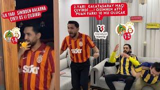 FENERBAHÇELİLER ALANYASPOR GALATASARAY  MAÇINI İZLERSE (TEPKİ) GS LI BALKONA ÇIKTI #keşfet #gs