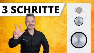 3 Schritte um die richtigen Lautsprecher zu finden - schnelle Lautsprecher Kaufberatung & Tipps!