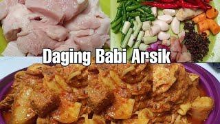 Daging Babi Arsik Khas Batak Toba