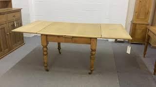 Victorian Pine Extending Dining Table - Pinefinders Old Pine Furniture Warehouse