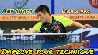 4 Training Methods to Improve Your Technique in Table Tennis - Play like a Pro !!!