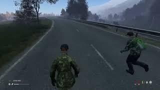 I ￼found￼ a guy and kept trolling him with a stone knife #dayz #dayzcommunity #troll #fyp