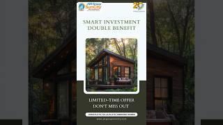Invest in a Plot, Relax in a FREE Weekend Home!  | JSR Group Suncity Offer | Limited Offer | Plots