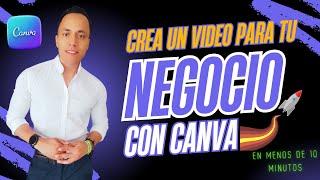 Crea un video para tu negocio en menos de 10 minutos con Canva