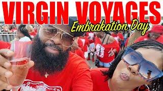 Virgin Voyages 2024 Group Cruise: Embarkation Day