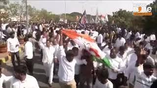 Telangana Congress Holds ‘Chalo Raj Bhavan’ Protest Over Adani Issue | CM Revanth Reddy | News9