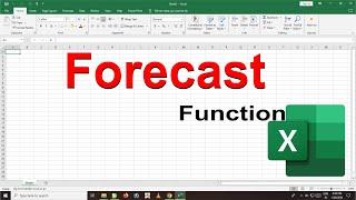 Forecast option in Excel || Forecast Formula