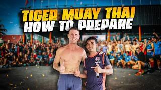 Tiger Muay Thai Training on Fitness Street Phuket