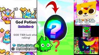 I used GOD Potions in PETS GO! Can we get NEW Dragon Huge?