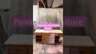 I hope you like pink furniture. #sidehustle #furnitureflip #diy #flippingfurniture #money