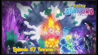 Pokémon Horizons Episode 87 Review | Laqua’s Destruction x Zygarde’s Decision 