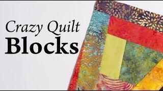 Crazy Quilt Blocks