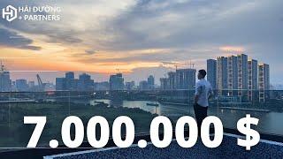 Penthouse 7.000.000 USD (~150 tỷ) tại The River Thu Thiem Sai Gon #haiduong #luxuryhomes #penthouse