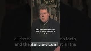 Robbie Coltrane & Michael Gambon On Watching Daniel Radcliffe Grow Up As Harry Potter #shorts