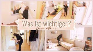 Ordnung oder Sauberkeit?!  Was ist wichtig?| Clean with me | Aufräummotivation| einfach nur leben️