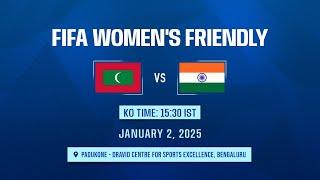 India vs Maldives: 2nd FIFA Women's International Friendly LIVE