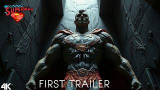 SuperMan First Trailer | SUPERMAN – New Trailer (2025) James Gunn, David Corenswet (4K)