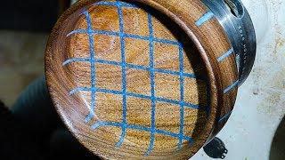 Woodturning Resin and Wood - Black Mesquite