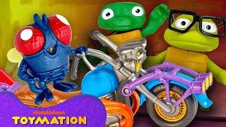 BABY Ninja Turtles and Superfly Go to Preschool!  | TMNT Toys | Toymation