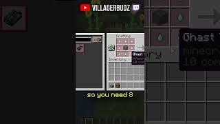 How to Craft a Dried Ghast in Minecraft
