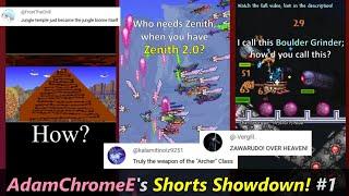 9 minutes of pure Terraria Shorts Nonsense ─ AdamChromeE's Shorts Showdown!