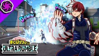 Technical Shoto Todoroki is insanely overpowered and has insane field control |MY HERO ULTRA RUMBLE